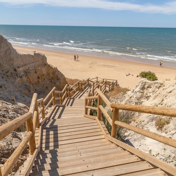 One,Of,The,Most,Beautiful,Beaches,In,Spain,,Called,(cuesta